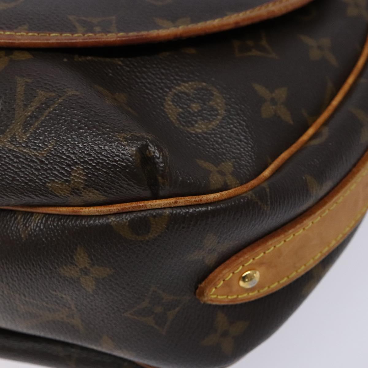 LOUIS VUITTON Monogram Tolum PM Shoulder Bag M40076 LV Auth 135532