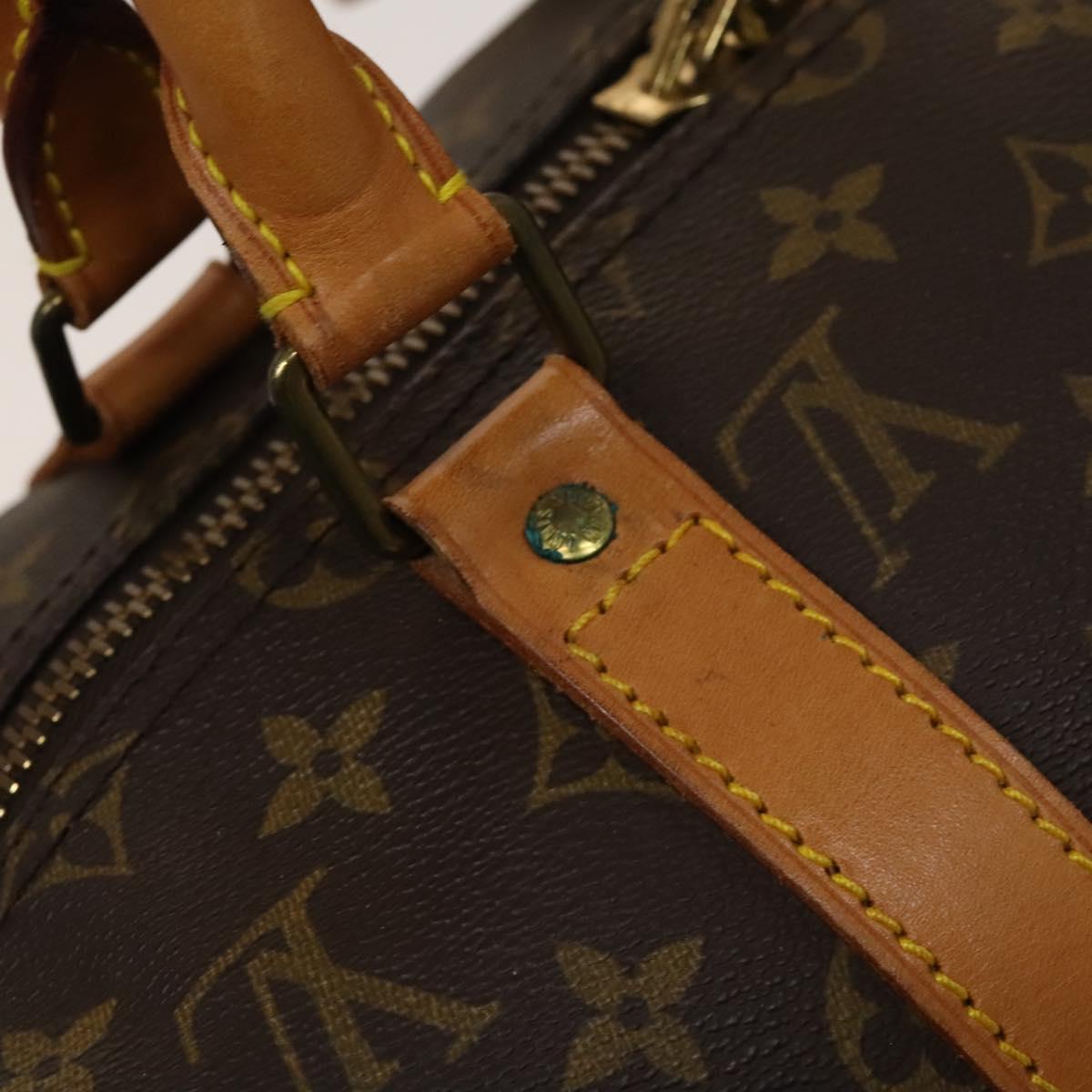 LOUIS VUITTON Monogram Keepall 50 Boston Bag M41426 LV Auth 135538