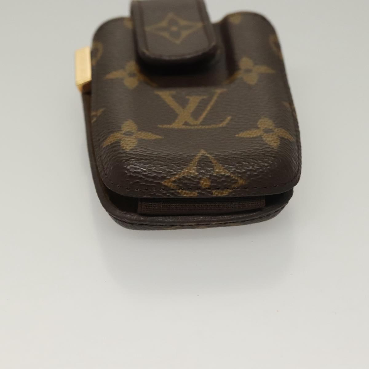 LOUIS VUITTON Monogram Etui Telephone International Cell M63064 LV Auth 135583
