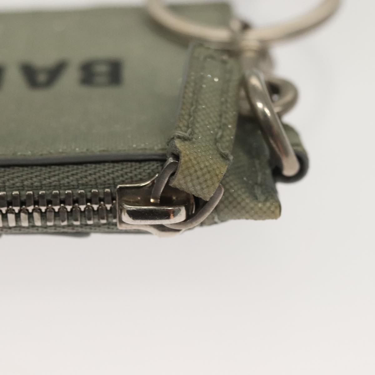 BALENCIAGA Neck Pouch Canvas Gray 594548 Auth 135584