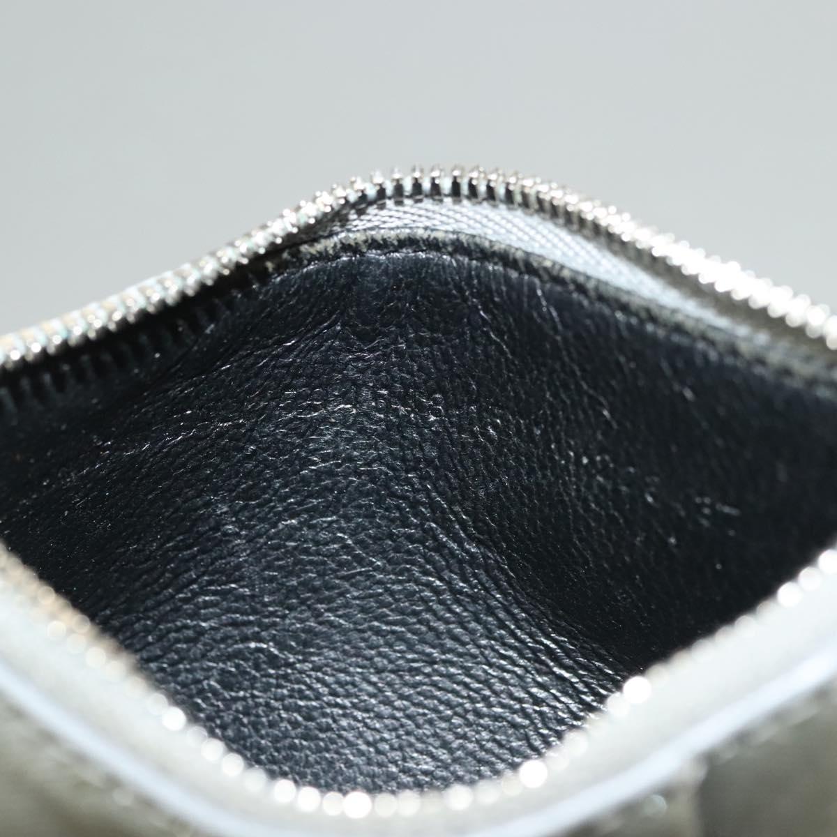 BALENCIAGA Neck Pouch Canvas Gray 594548 Auth 135584