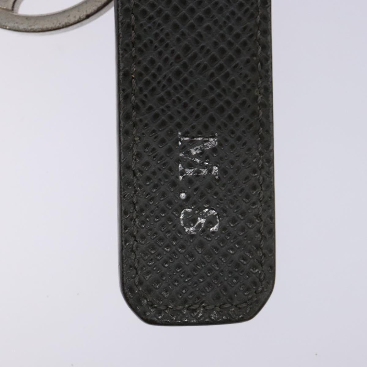 LOUIS VUITTON Taiga Porte Cles Neo LV Club Charm Gray M00034 LV Auth 135588