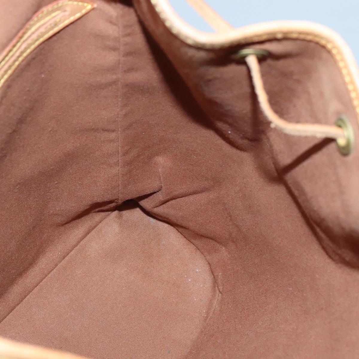 LOUIS VUITTON Monogram Montsouris GM Backpack M51135 LV Auth 135592