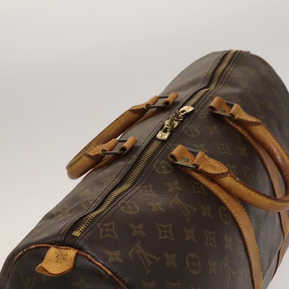 LOUIS VUITTON Monogram Keepall 45 Boston Bag M41428 LV Auth 135596