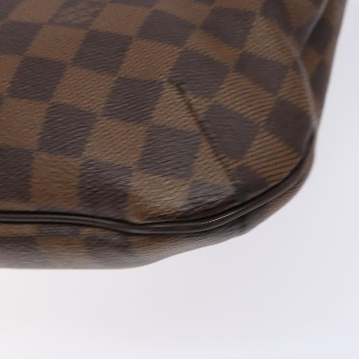 LOUIS VUITTON Damier Ebene Bloomsbury PM Shoulder Bag N42251 LV Auth 135600
