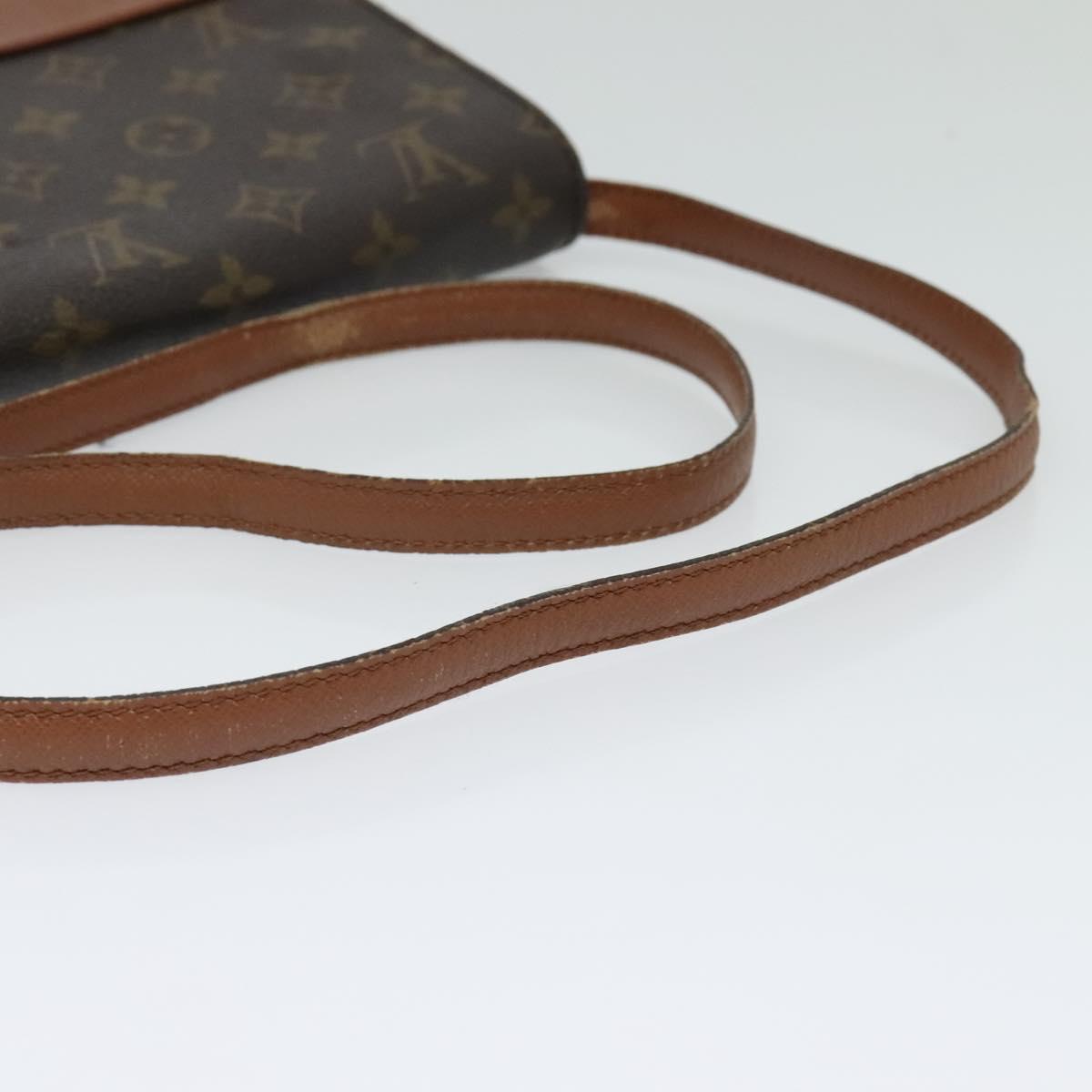 LOUIS VUITTON Monogram Bordeaux 24 Shoulder Bag M51798 LV Auth 135620