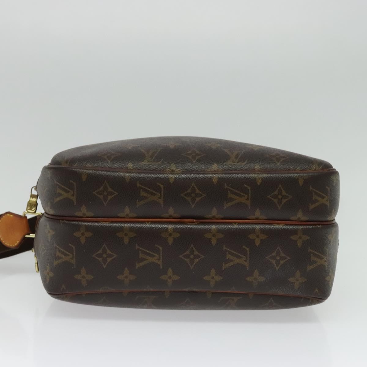 LOUIS VUITTON Monogram Reporter GM Shoulder Bag M45252 LV Auth 135633