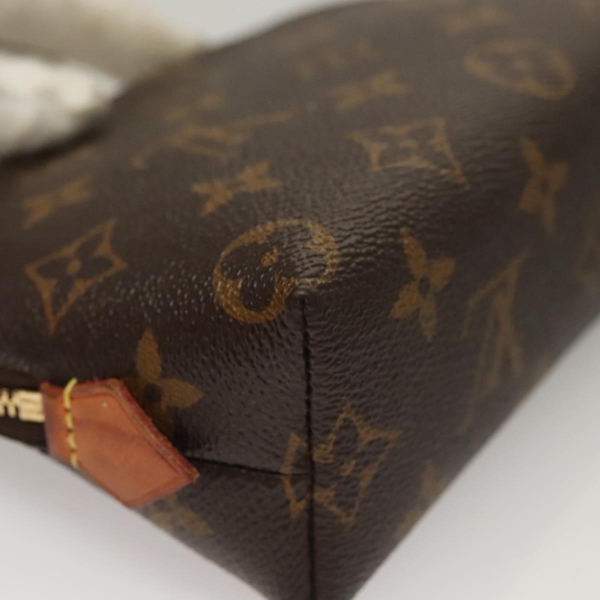 LOUIS VUITTON Monogram Pochette Cosmetic PM Pouch M43998 LV Auth 135634