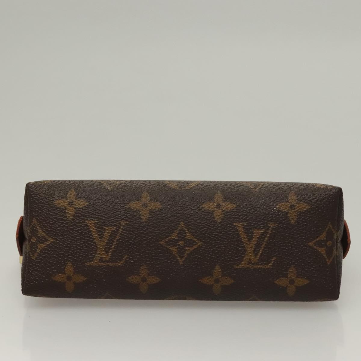 LOUIS VUITTON Monogram Pochette Cosmetic PM Pouch M43998 LV Auth 135634