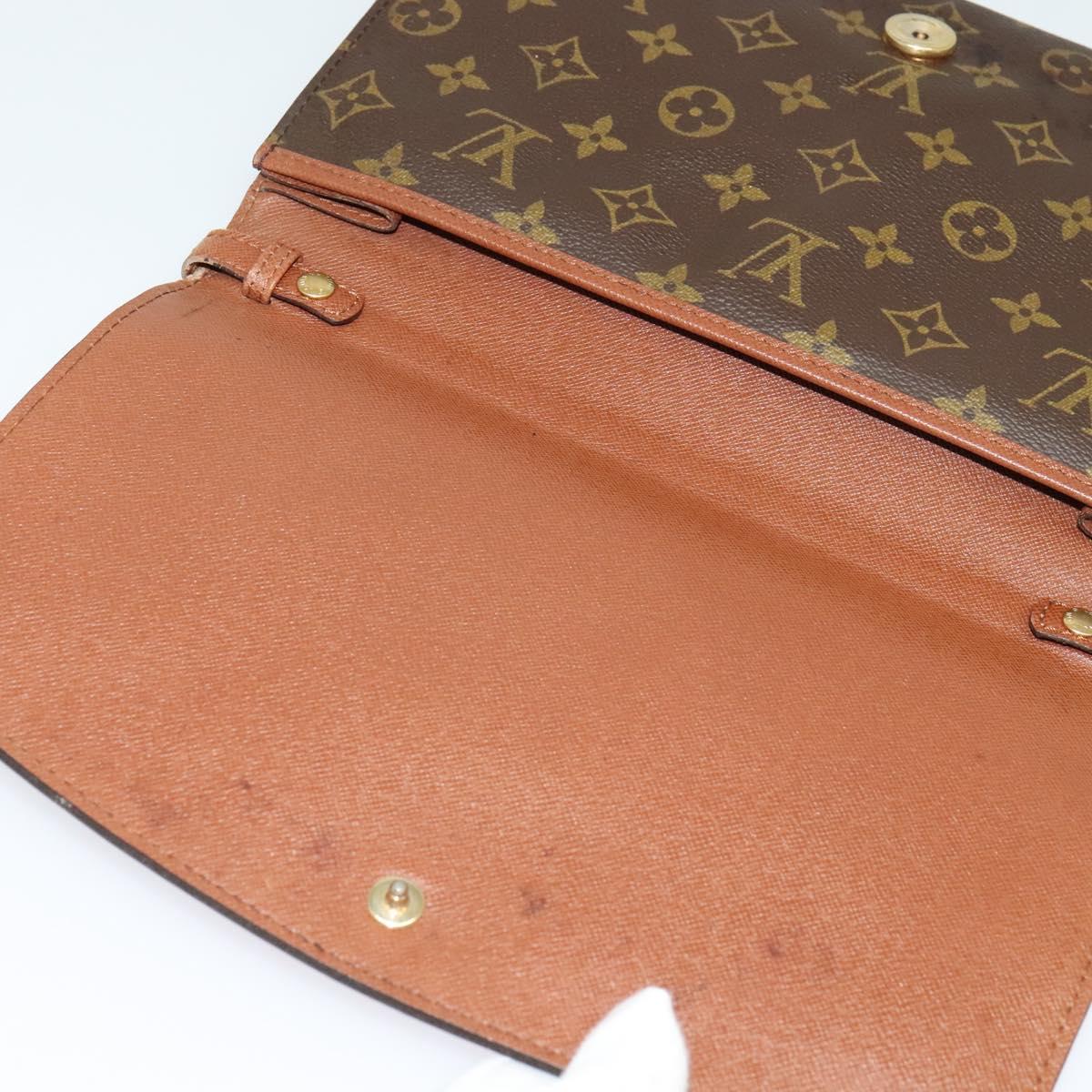 LOUIS VUITTON Monogram Bordeaux 27 Shoulder Bag M51797 LV Auth 135649