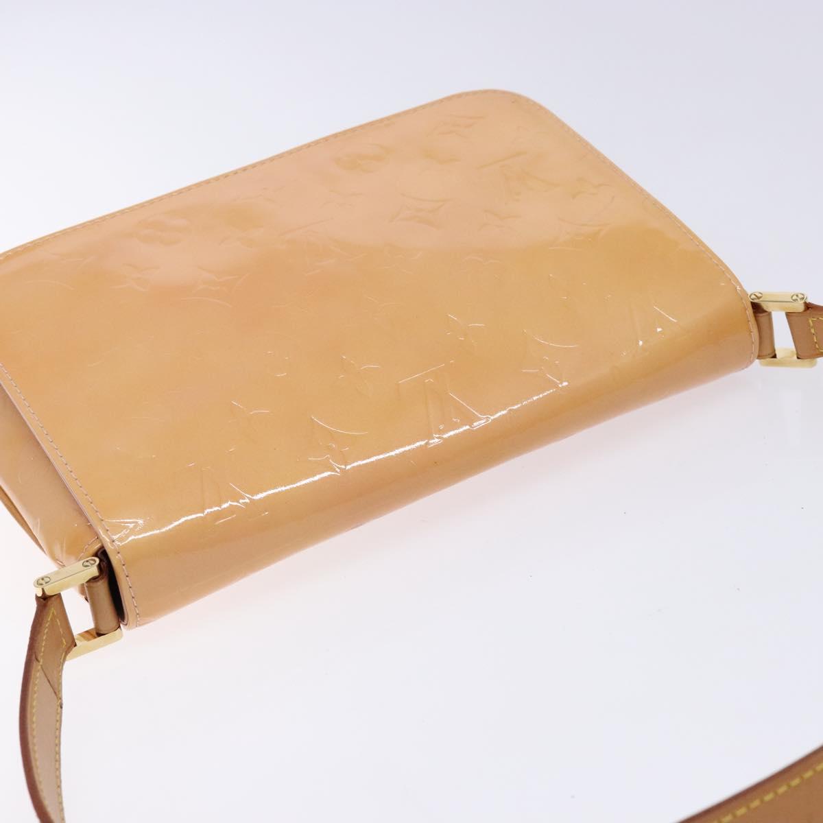 LOUIS VUITTON Vernis Thompson Street Bag Marshmallow Pink M91070 LV Auth 135656