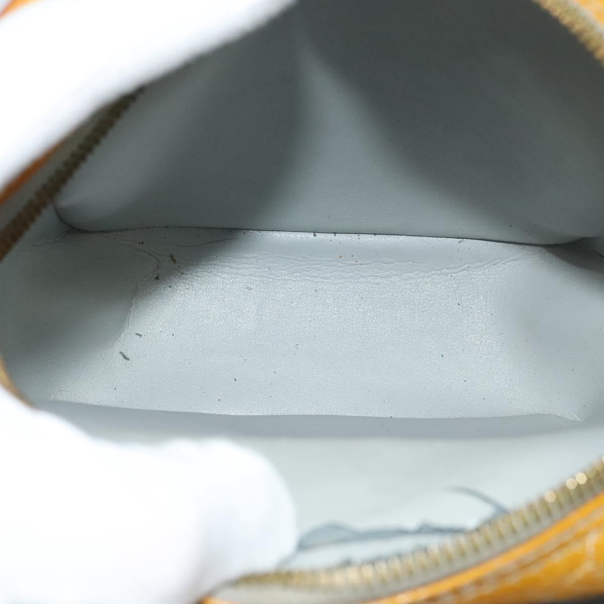 LOUIS VUITTON Monogram Vernis Wooster Shoulder Bag Gris M91036 LV Auth 135657