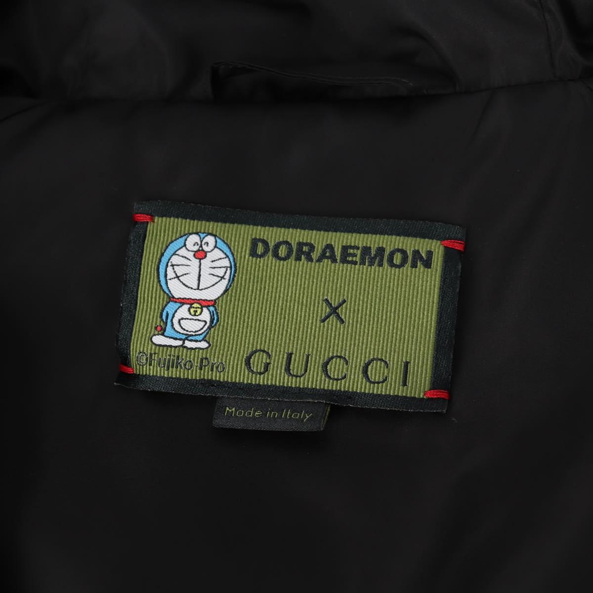GUCCI Micro GG Canvas Doraemon Size 38 Jacket Nylon coat Beige Auth 135671M