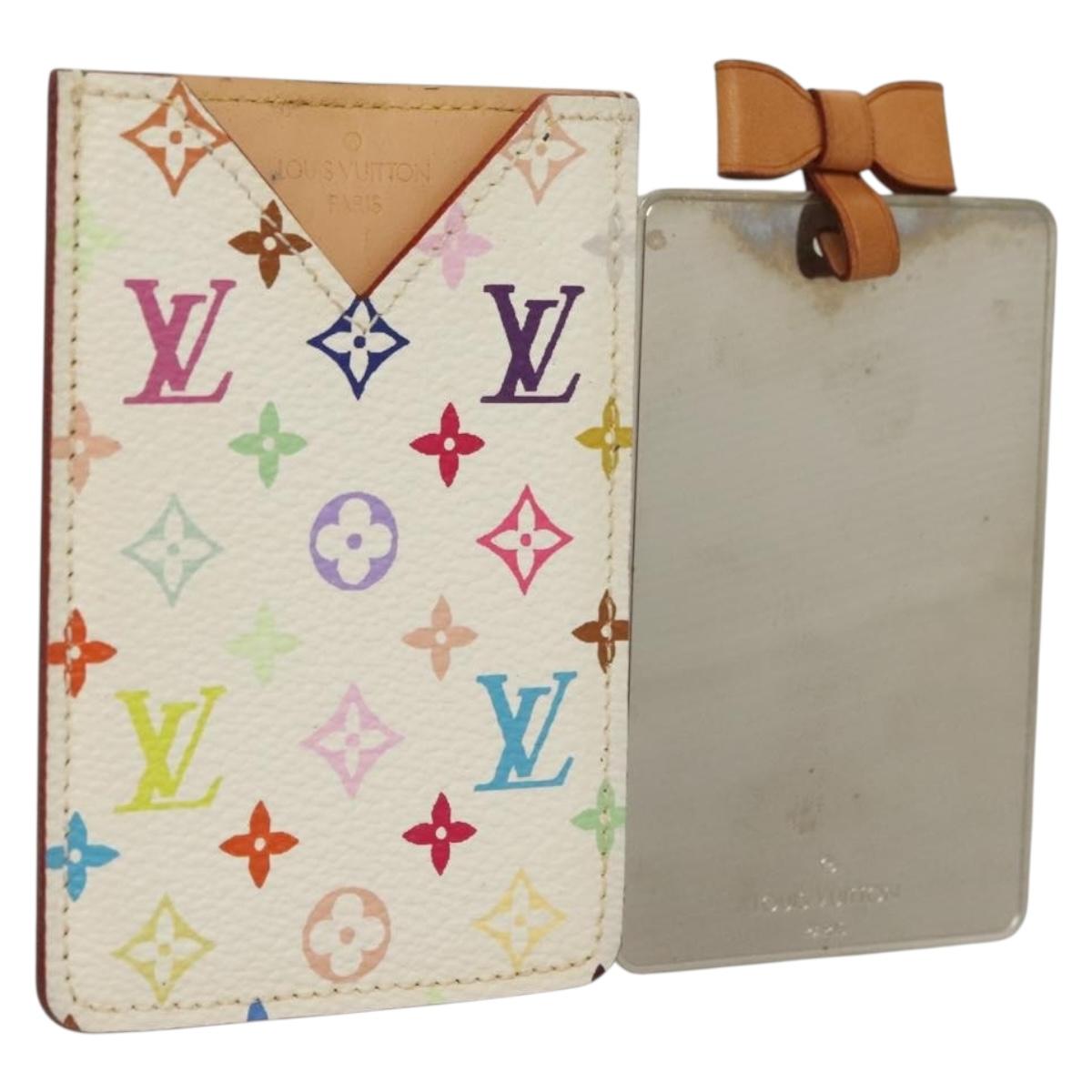 LOUIS VUITTON Monogram Multicolor Etui Miroir Hand Mirror M92651 LV Auth 135691