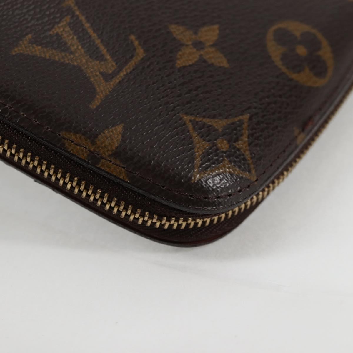 LOUIS VUITTON Monogram Agenda Jeode Travel Case M62950 LV Auth 135694