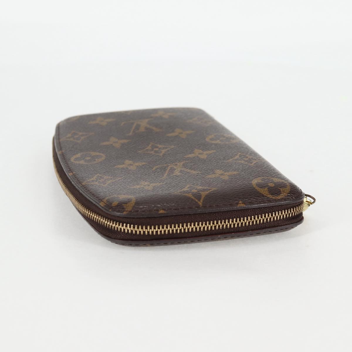 LOUIS VUITTON Monogram Agenda Jeode Travel Case M62950 LV Auth 135694