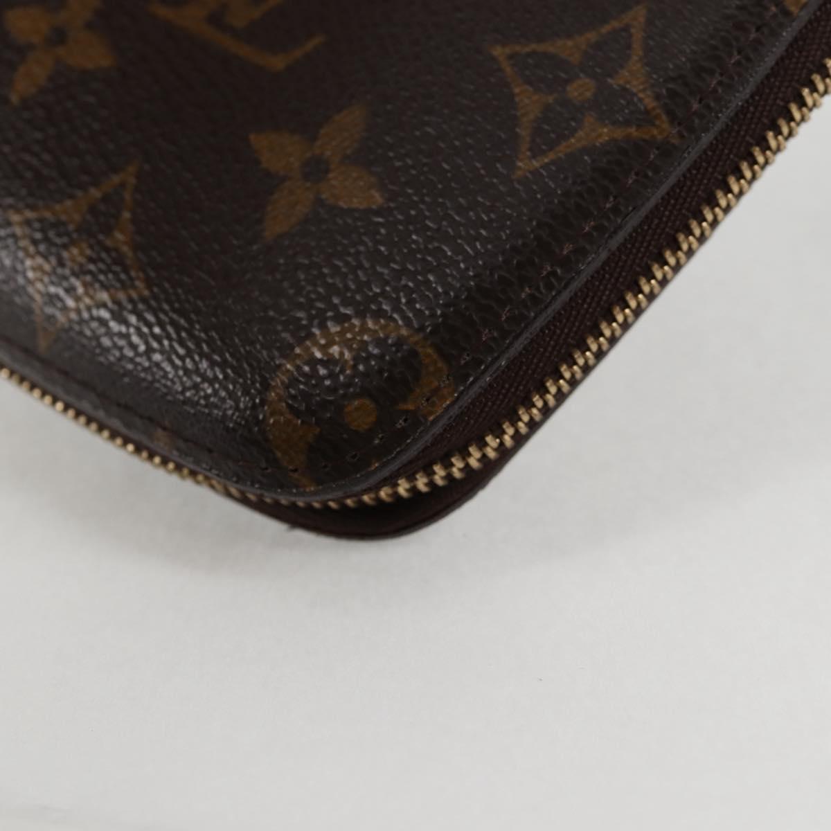 LOUIS VUITTON Monogram Agenda Jeode Travel Case M62950 LV Auth 135694