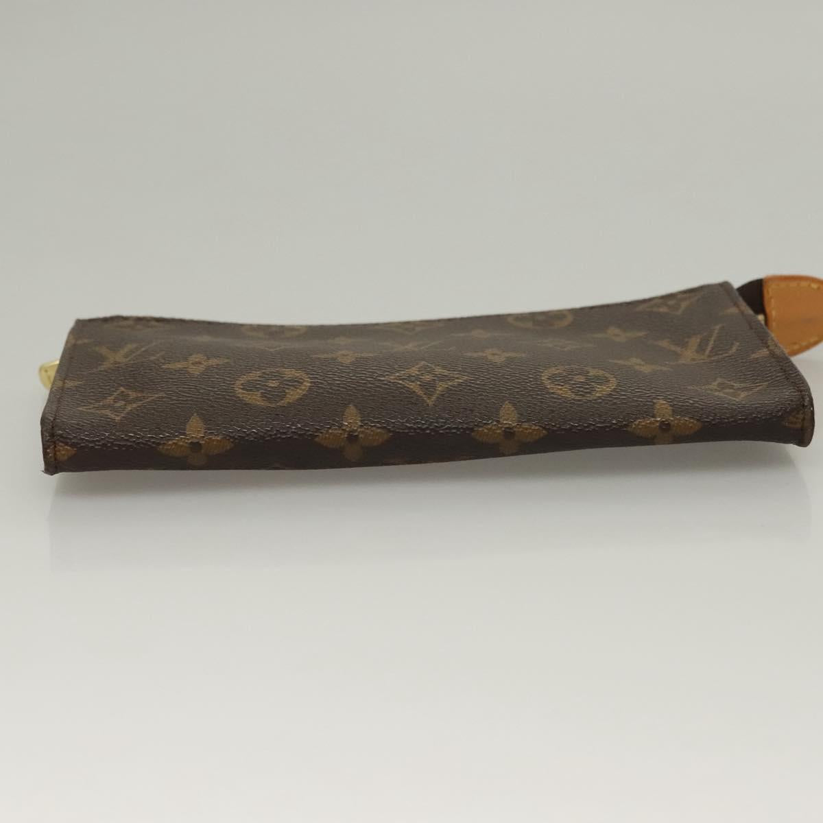 LOUIS VUITTON Monogram Bucket GM Accessory Pouch LV Auth 135706
