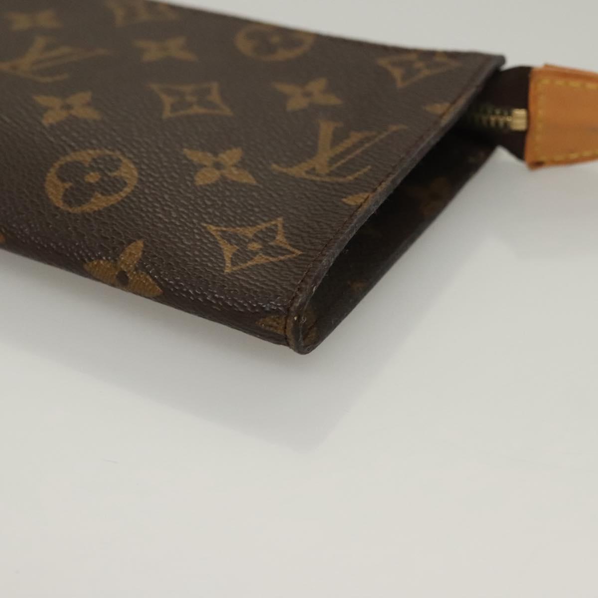 LOUIS VUITTON Monogram Bucket GM Accessory Pouch LV Auth 135706