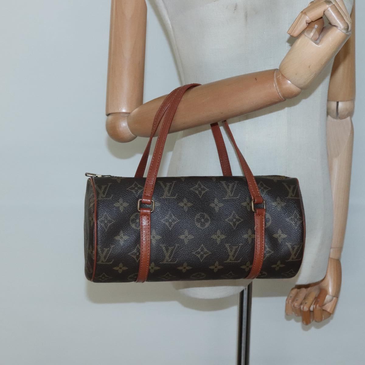LOUIS VUITTON Monogram Papillon 26 Hand Bag M51386 LV Auth 135732