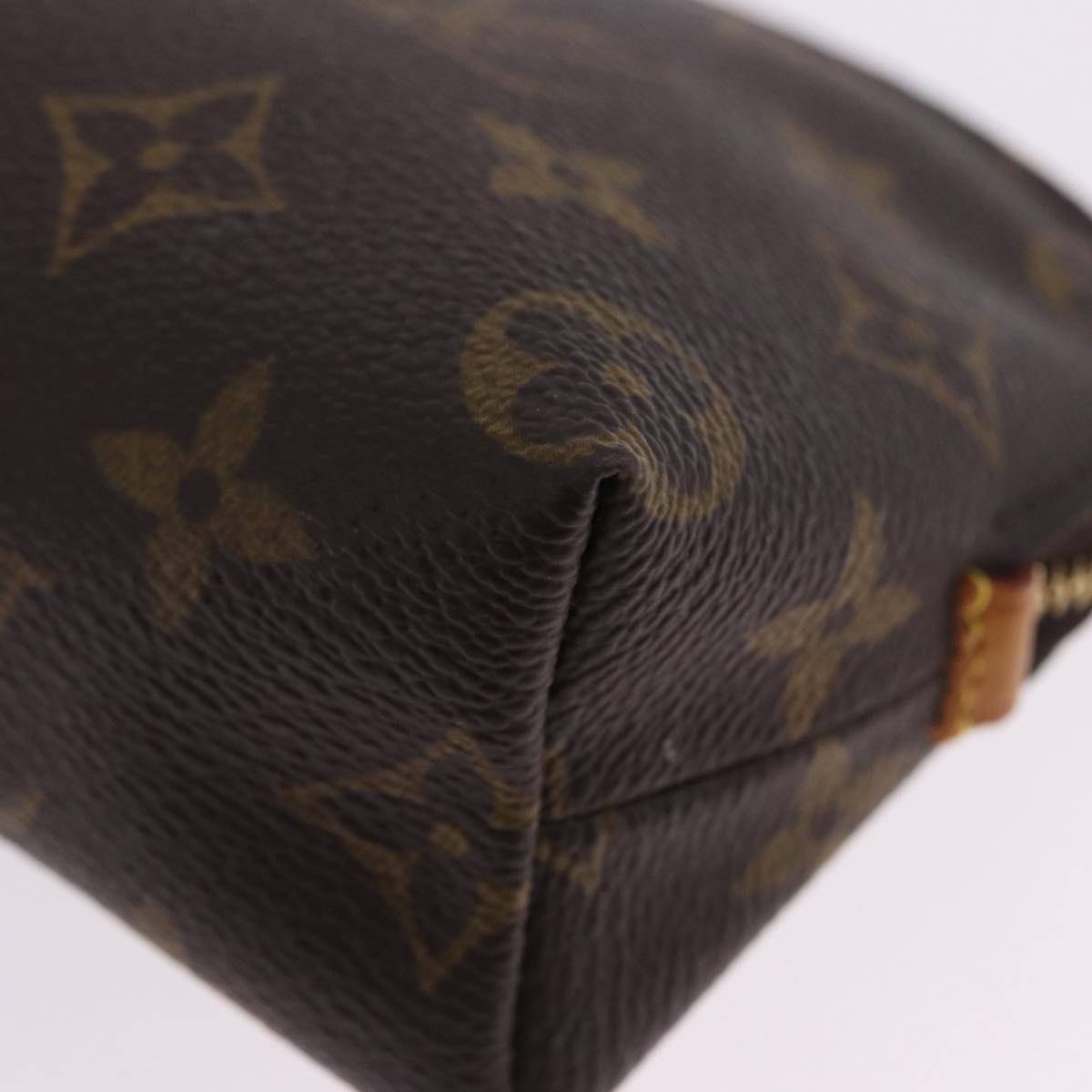 LOUIS VUITTON Monogram Pochette Cosmetic PM Pouch M43998 LV Auth 135746