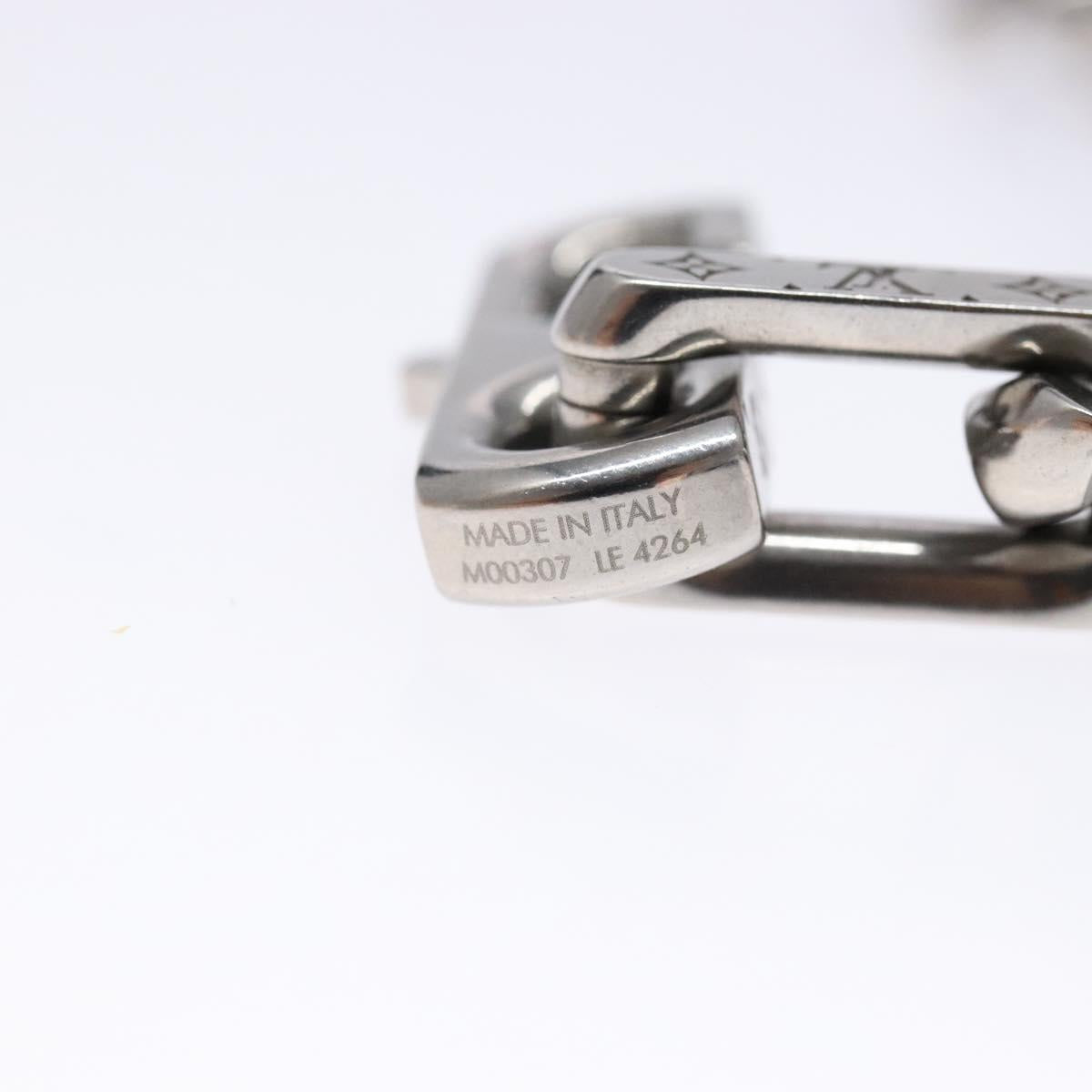 LOUIS VUITTON Chain Necklace metal Silver M00307 LV Auth 135753M