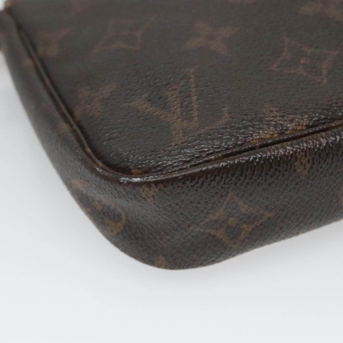 LOUIS VUITTON Monogram Pochette Accessoires Pouch M51980 LV Auth 135776