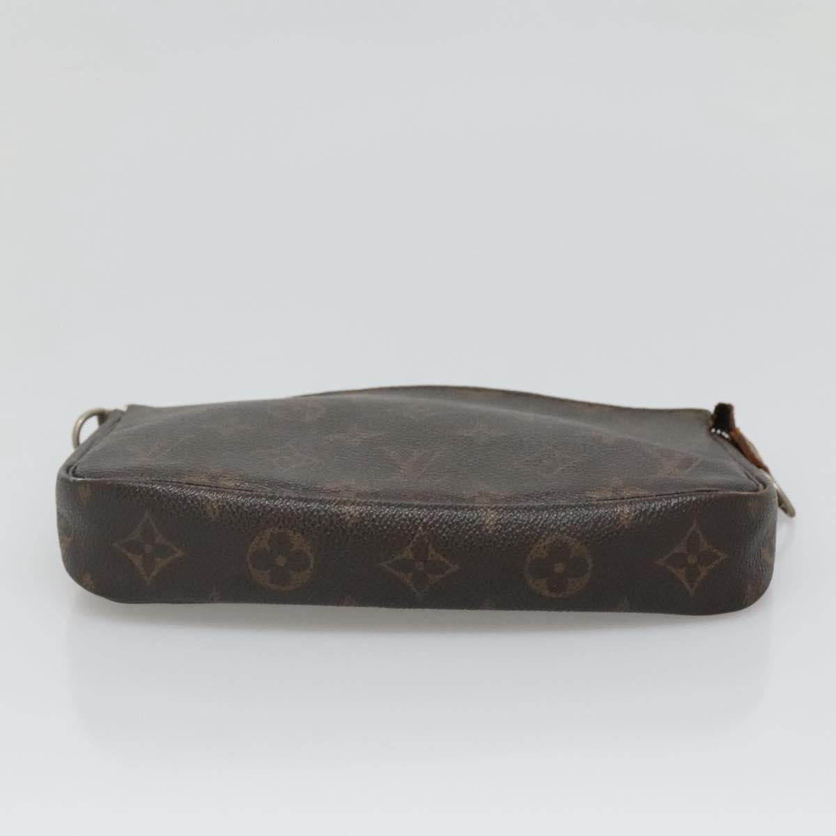 LOUIS VUITTON Monogram Pochette Accessoires Pouch M51980 LV Auth 135776