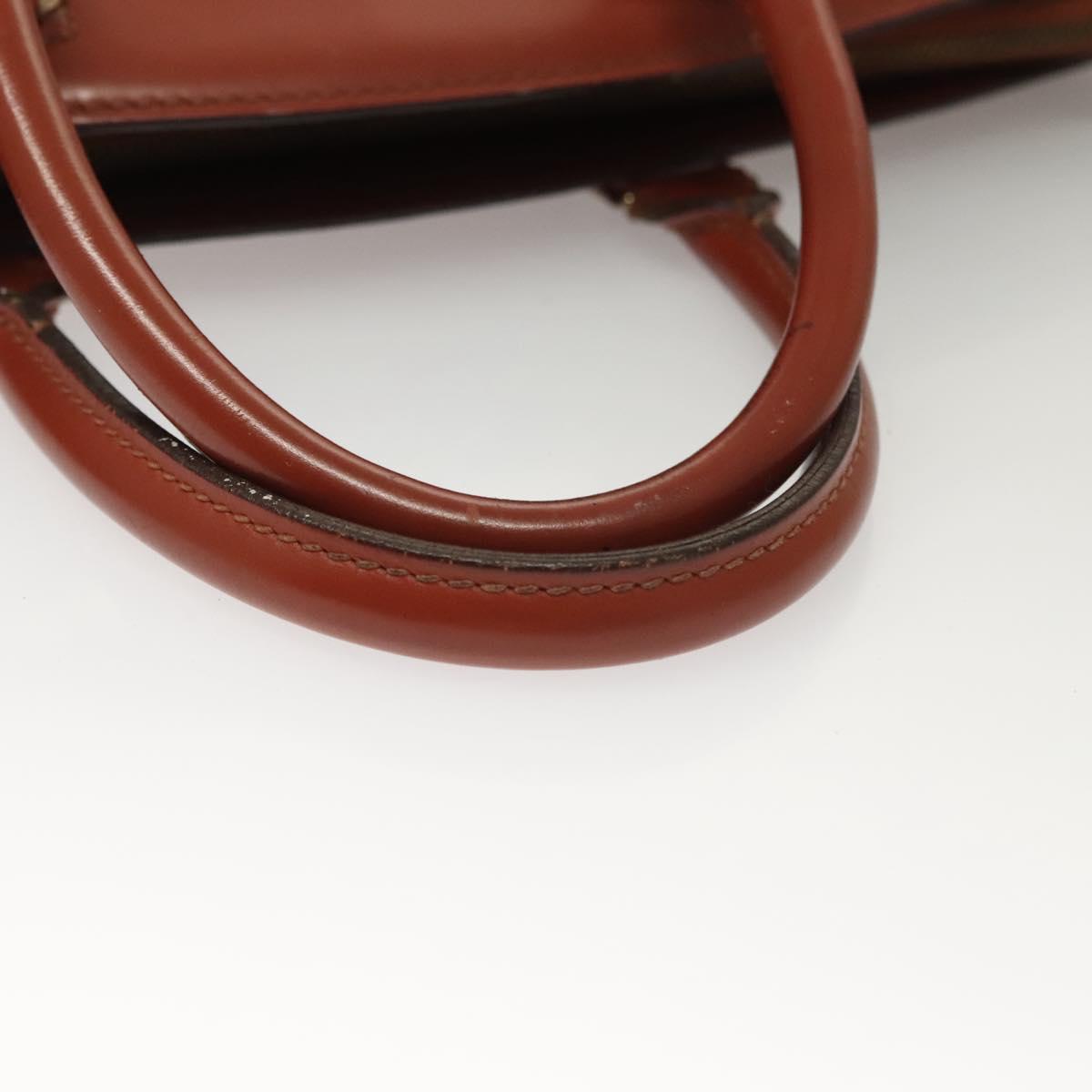LOUIS VUITTON Epi Riviera Hand Bag Brown M48183 LV Auth 135782