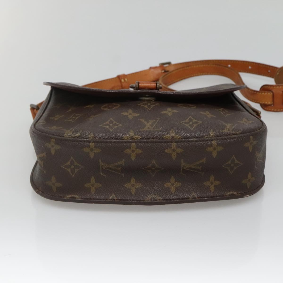 LOUIS VUITTON Monogram Monogram Saint Cloud GM Shoulder Bag M51242 Auth 135833