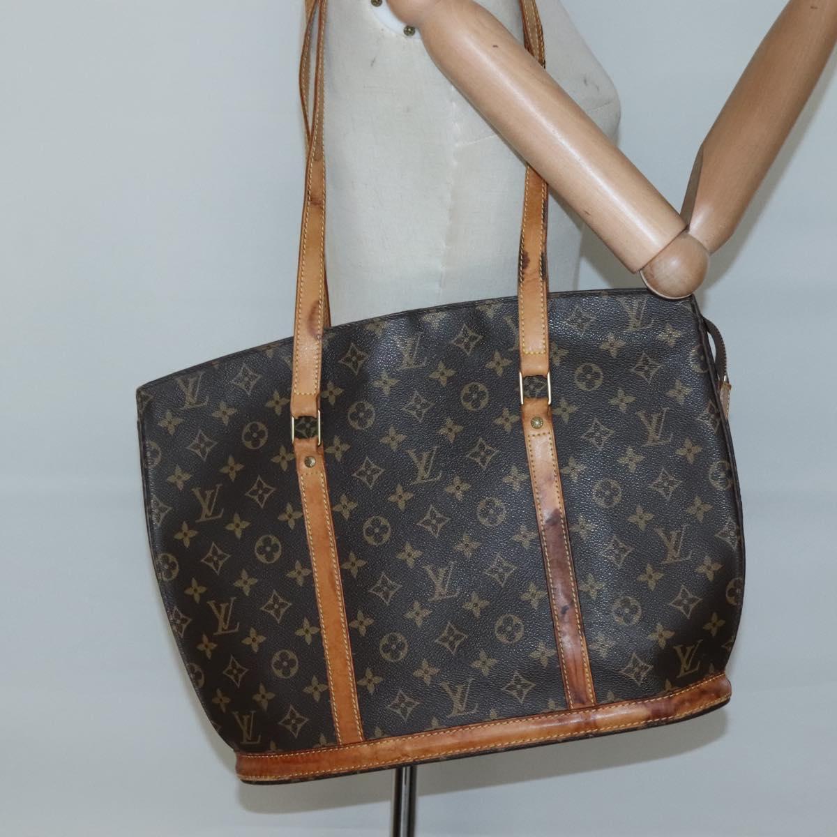 LOUIS VUITTON Monogram Babylone Tote Bag M51102 LV Auth 135836
