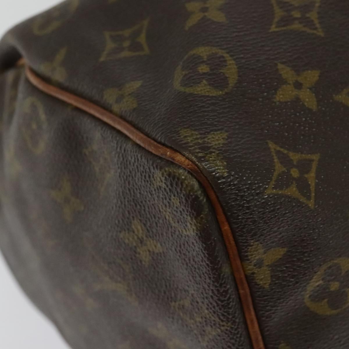 LOUIS VUITTON Monogram Speedy 35 Hand Bag M41524 LV Auth 135839