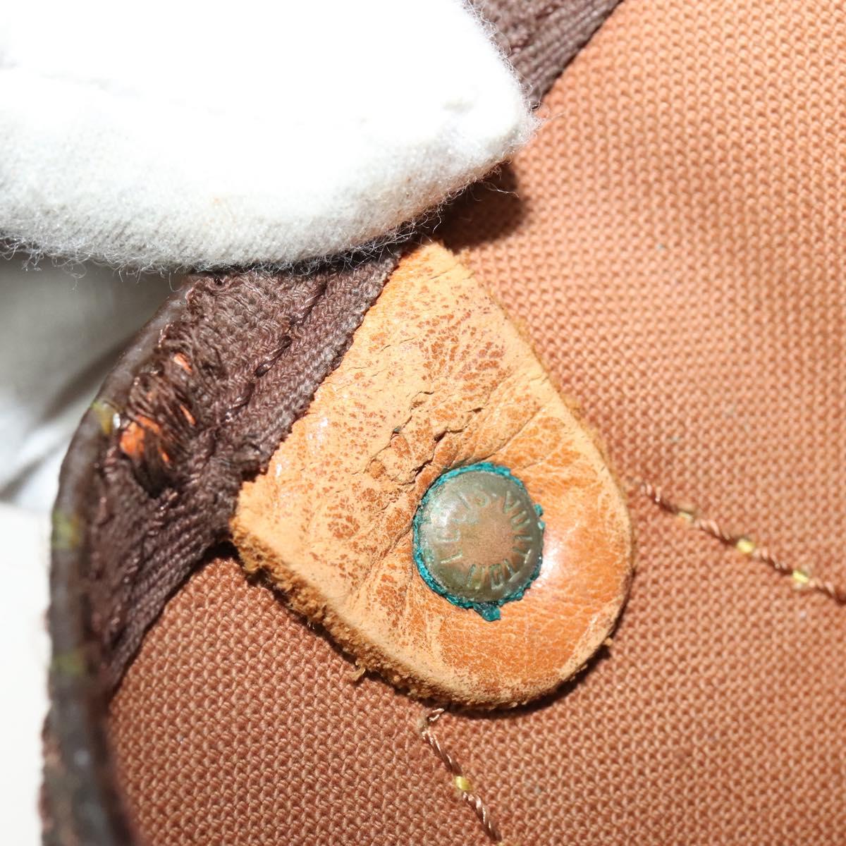 LOUIS VUITTON Monogram Speedy 35 Hand Bag M41524 LV Auth 135839