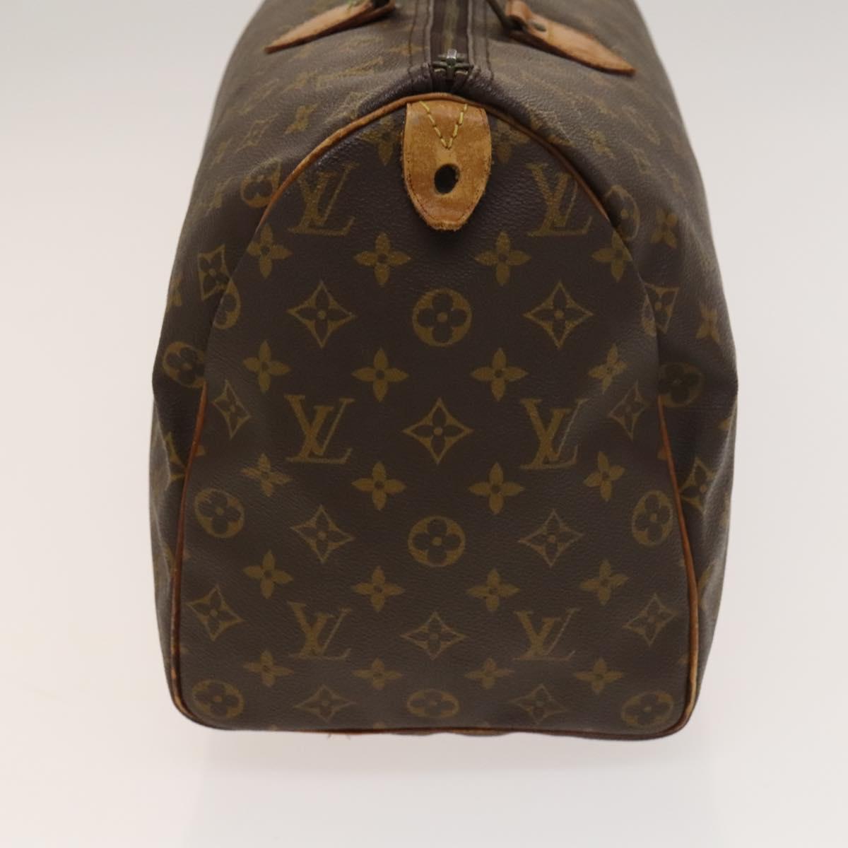 LOUIS VUITTON Monogram Speedy 40 Hand Bag M41522 LV Auth 135841