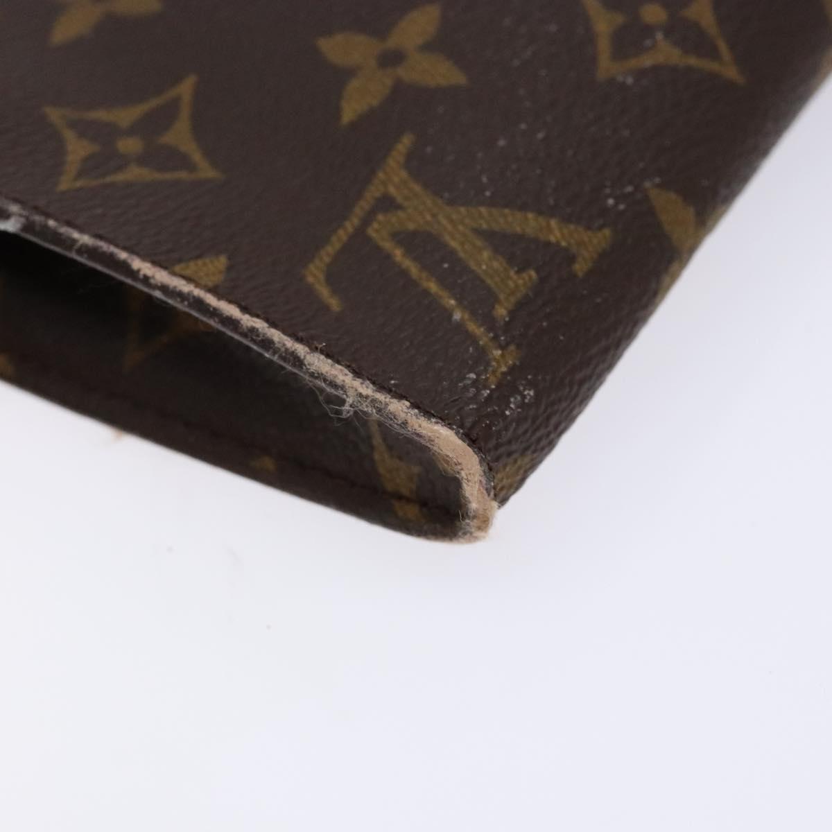 LOUIS VUITTON Monogram Bucket GM Accessory Pouch LV Auth 135847