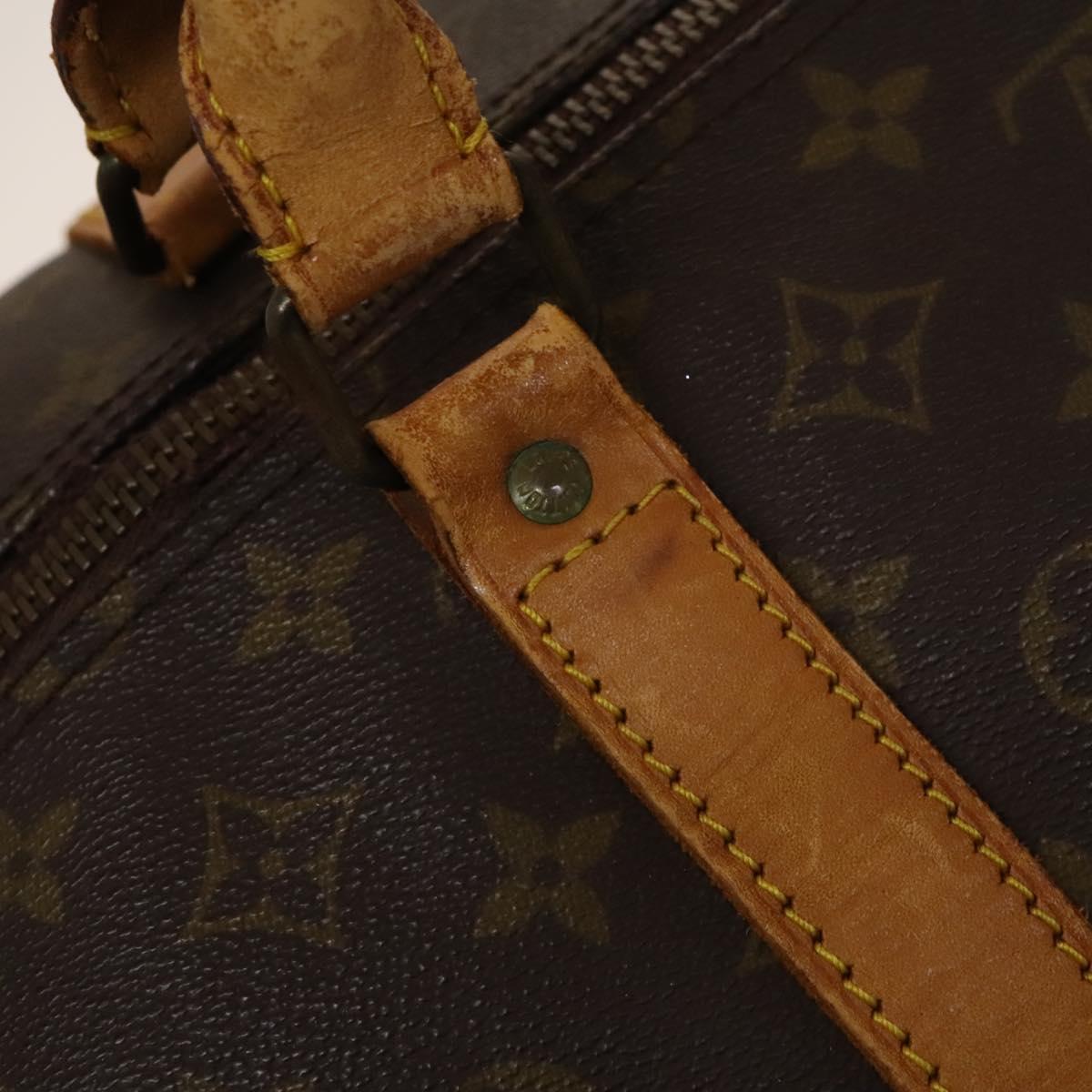 LOUIS VUITTON Monogram Keepall 60 Boston Bag Vintage M41422 LV Auth 135854