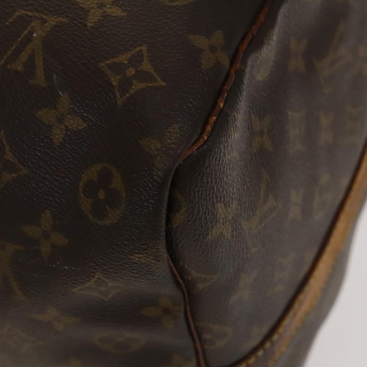 LOUIS VUITTON Monogram Keepall Bandouliere 60 Boston Bag M41412 LV Auth 135855