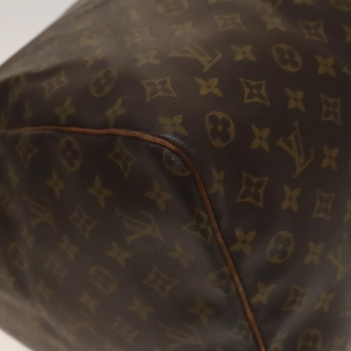 LOUIS VUITTON Monogram Keepall 60 Boston Bag M41422 LV Auth 135856