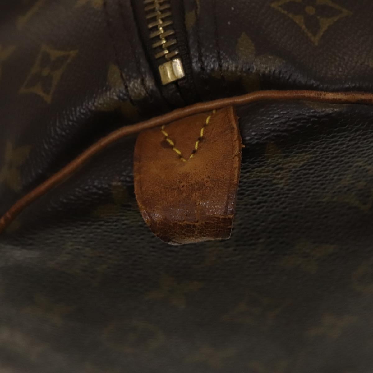 LOUIS VUITTON Monogram Keepall 60 Boston Bag M41422 LV Auth 135856