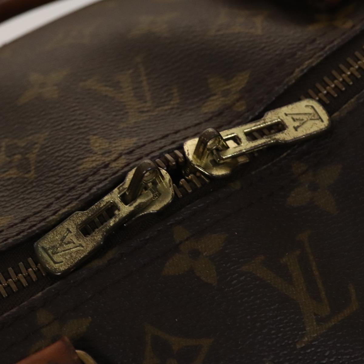 LOUIS VUITTON Monogram Keepall 60 Boston Bag M41422 LV Auth 135856