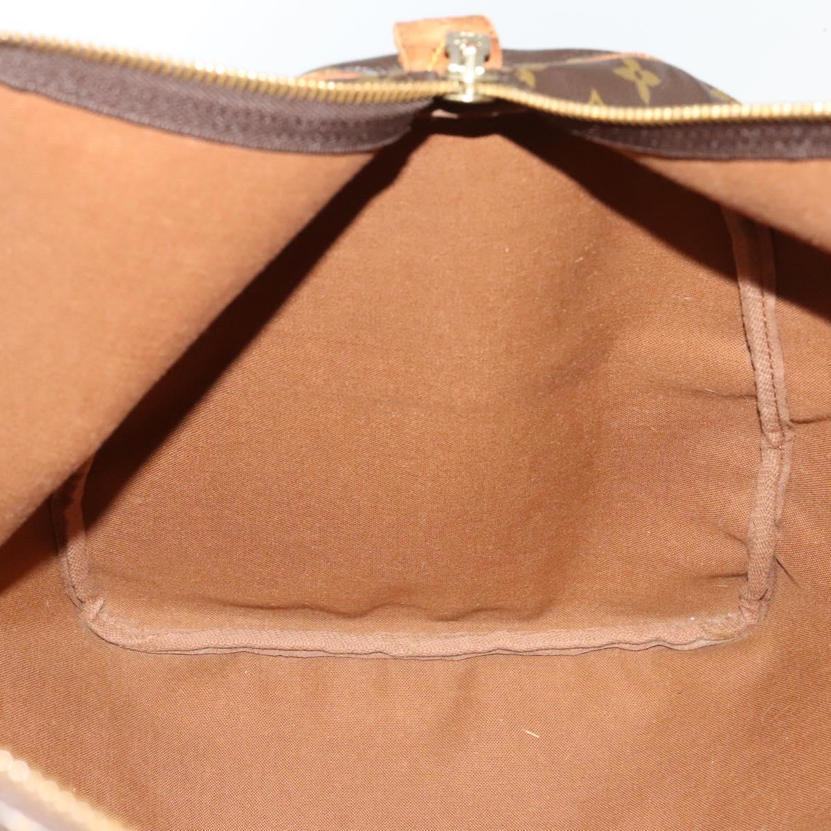 LOUIS VUITTON Monogram Keepall 60 Boston Bag M41422 LV Auth 135856