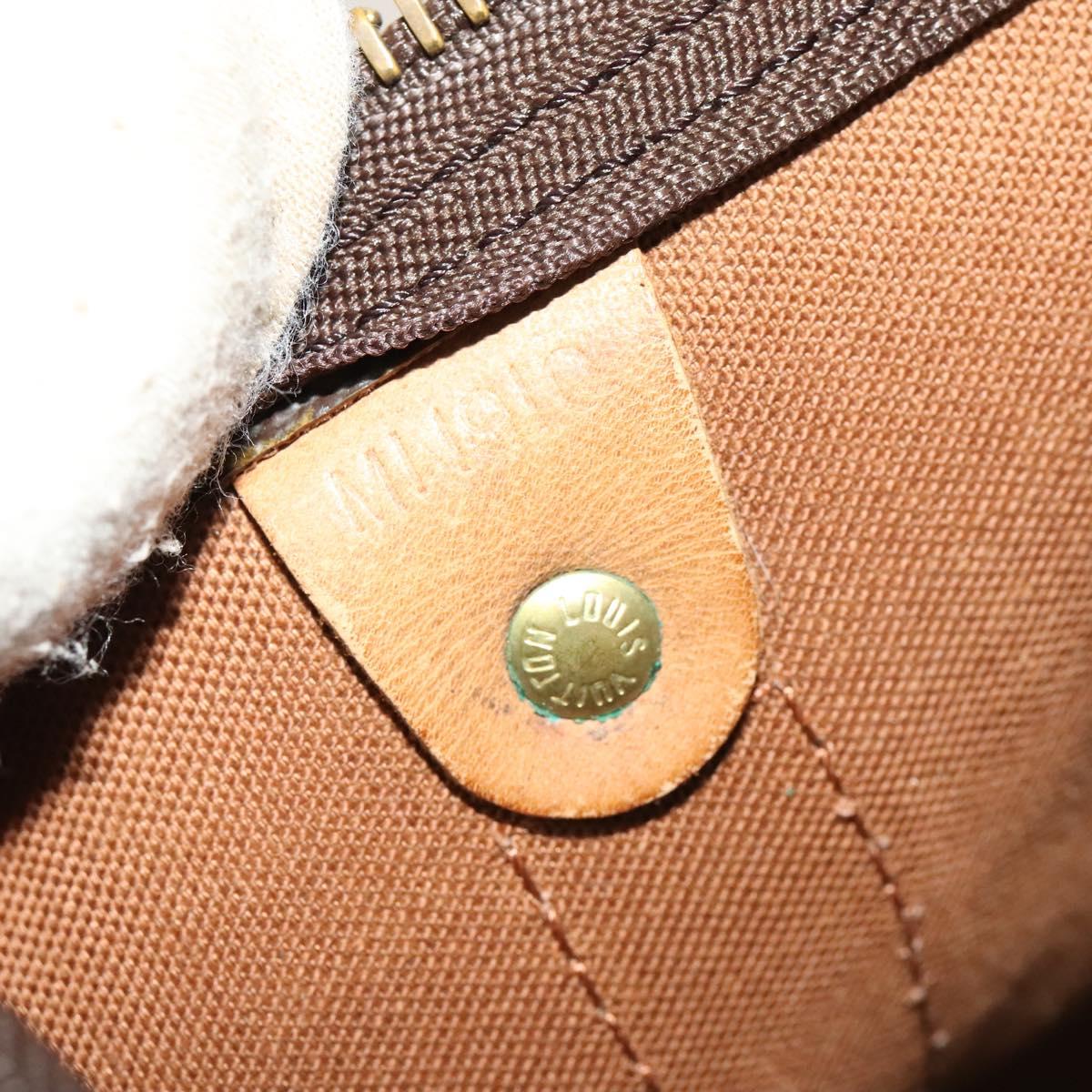 LOUIS VUITTON Monogram Keepall 60 Boston Bag M41422 LV Auth 135856