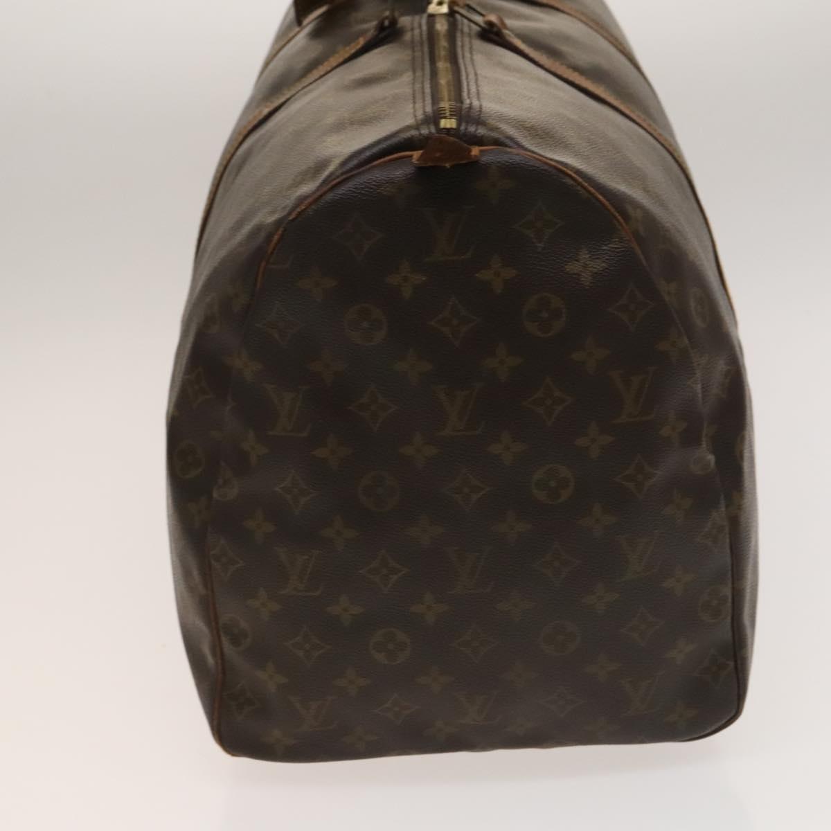 LOUIS VUITTON Monogram Keepall 60 Boston Bag M41422 LV Auth 135856