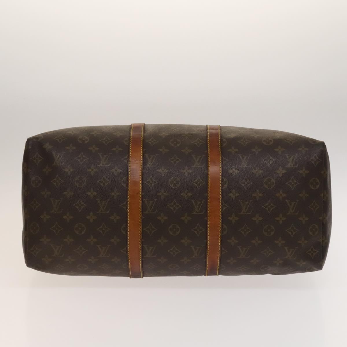 LOUIS VUITTON Monogram Keepall 50 Boston Bag M41426 LV Auth 135857