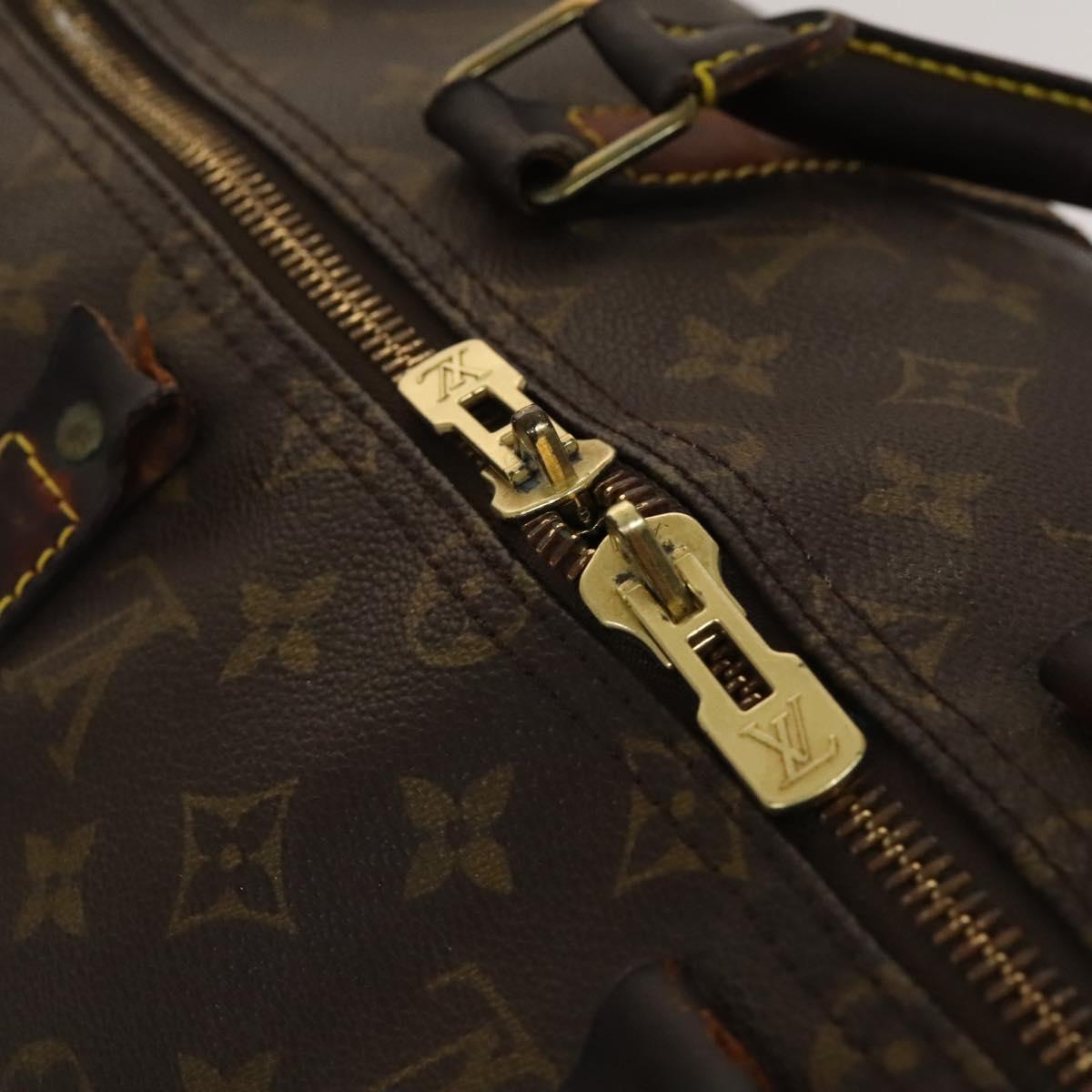 LOUIS VUITTON Monogram Keepall 50 Boston Bag M41426 LV Auth 135857