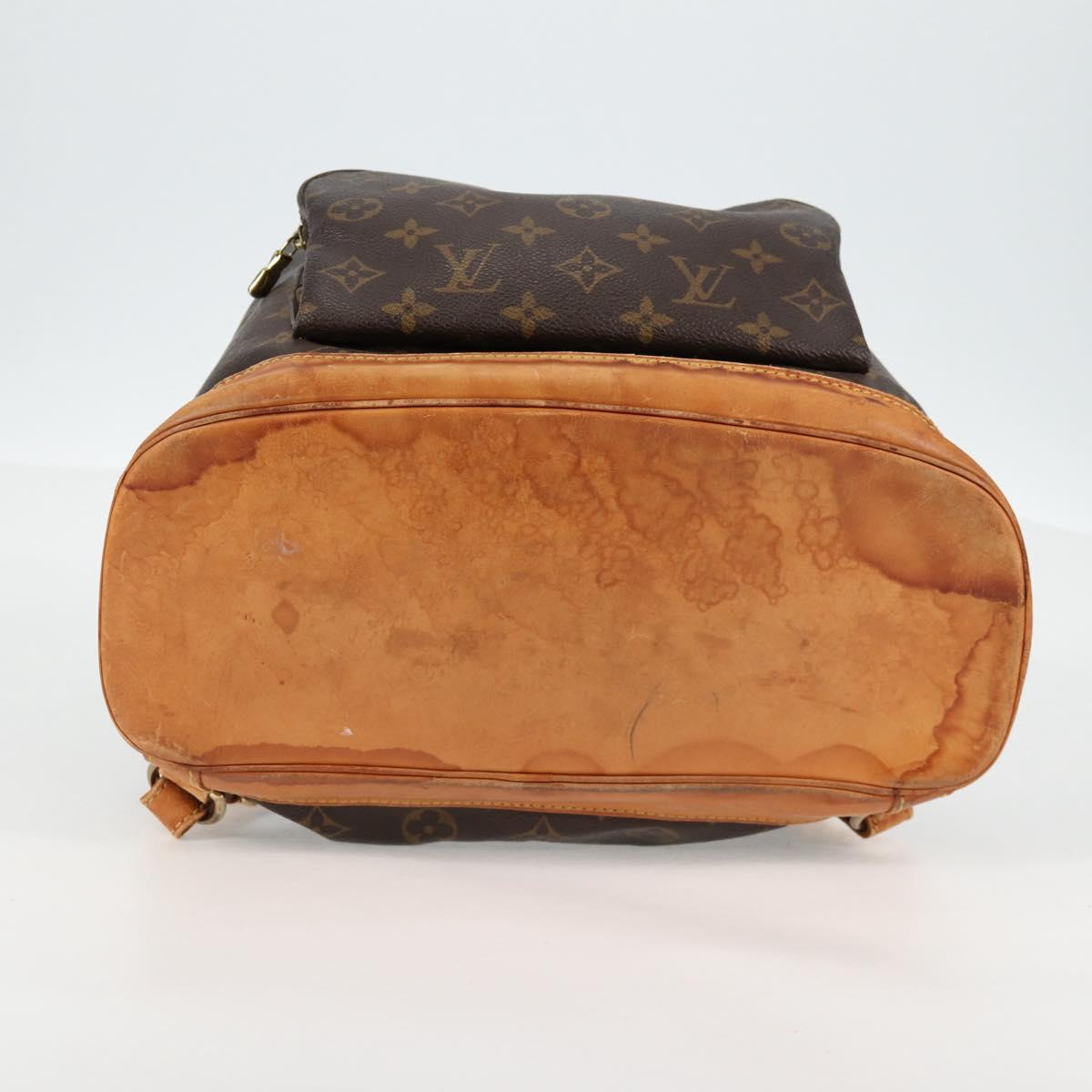 LOUIS VUITTON Monogram Montsouris GM Backpack M51135 LV Auth 135864