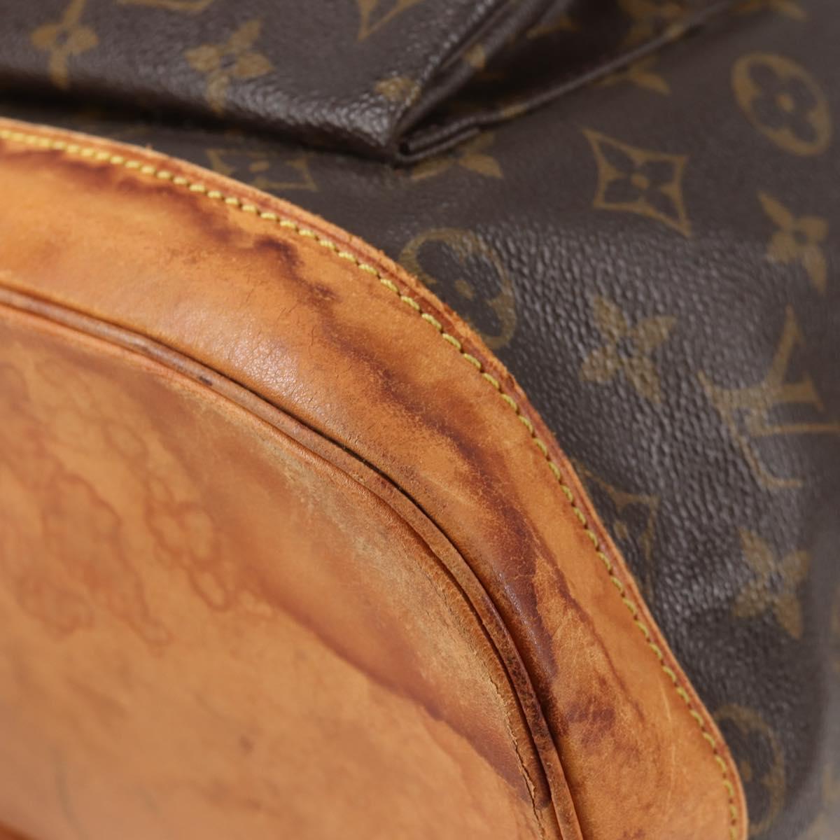 LOUIS VUITTON Monogram Montsouris GM Backpack M51135 LV Auth 135864