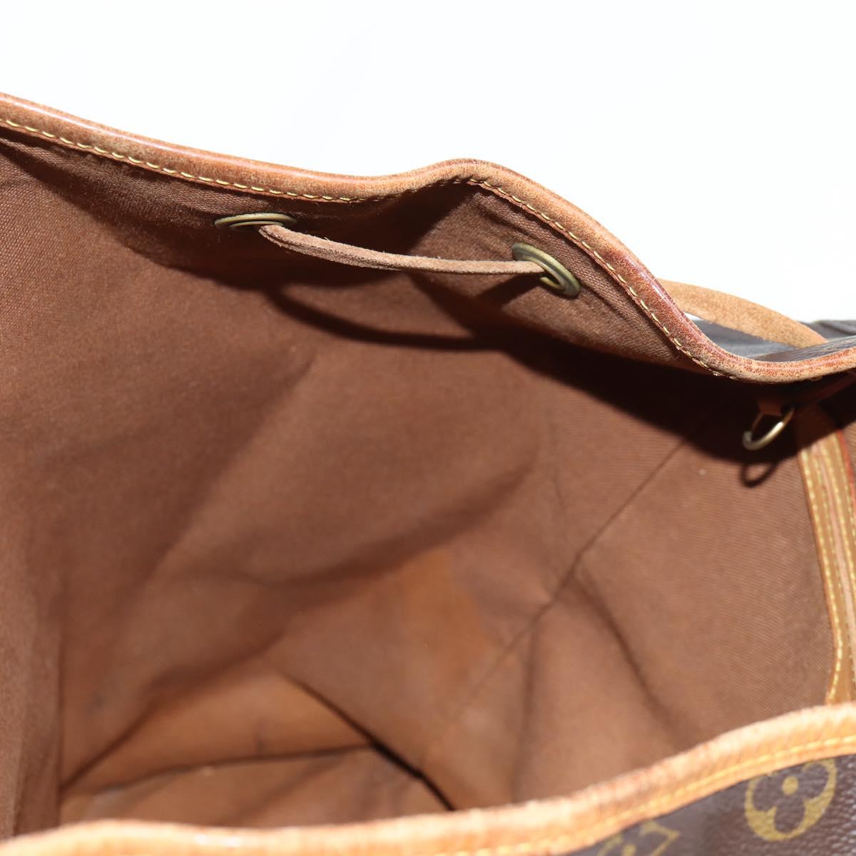 LOUIS VUITTON Monogram Montsouris GM Backpack M51135 LV Auth 135864