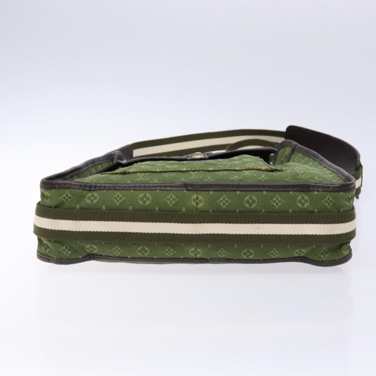 LOUIS VUITTON Monogram Mini Besace Mary Kate Bag TST Khaki M92322 LV Auth 135890