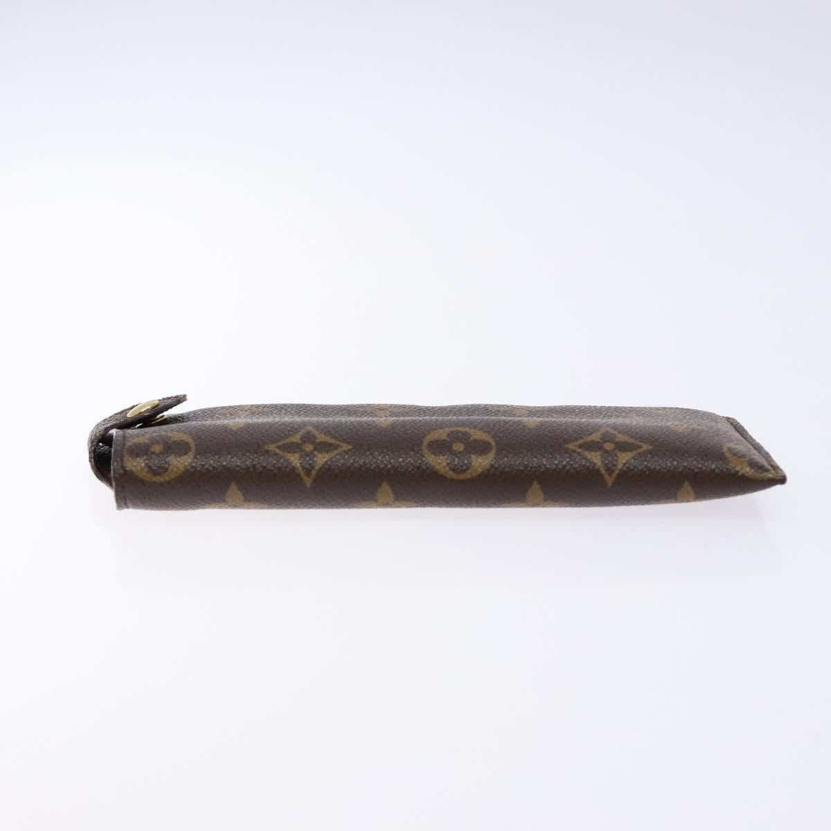 LOUIS VUITTON Monogram Etui Lunette MM Glasses Case M66544 LV Auth 135903